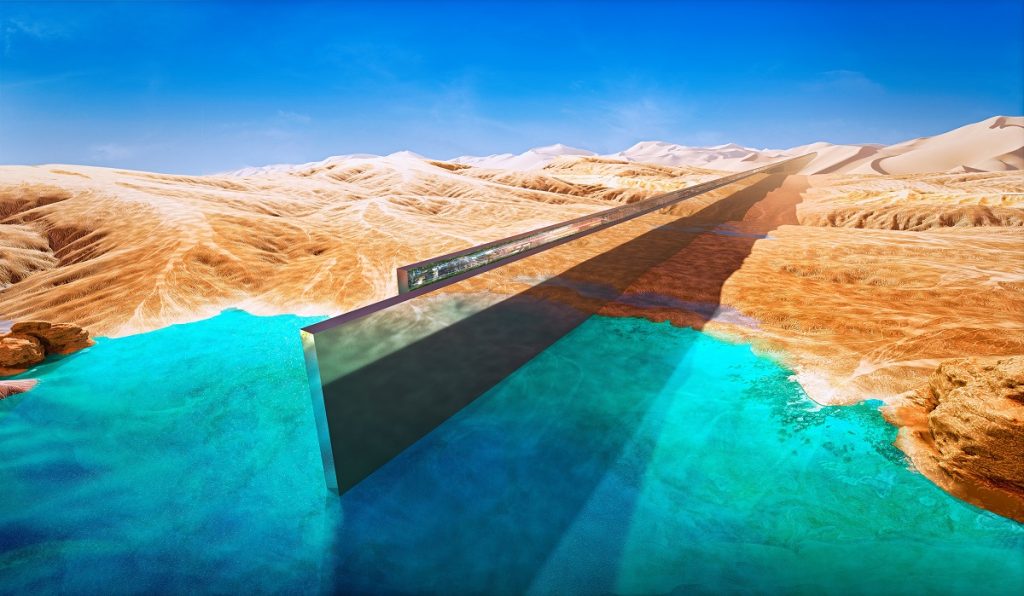 Kota Futuristik  di Arab