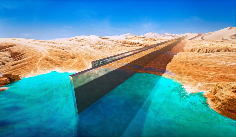 Kota Futuristik  di Arab